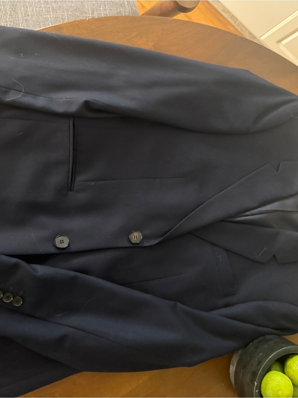 Sandro Navy Blue Blazer